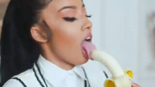 : Rubi Rose deepthroat banana ???????? #1