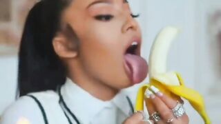 : Rubi Rose deepthroat banana ???????? #4