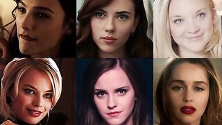 : Sexiest Face : Gal Gadot vs Scarlett Johansson vs Natalie Dormer vs Margot Robbie vs Emma Watson vs Emilia Clarke #1