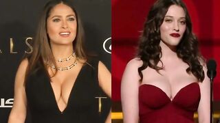 : Big Tits Battle: Salma Hayek Vs Kat Dennings #2