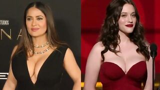 : Big Tits Battle: Salma Hayek Vs Kat Dennings #4