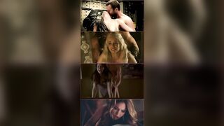 : Doggystyle Duel: Eva Green vs Emilia Clarke vs Alexandra Daddario vs Sydney Sweeney #2