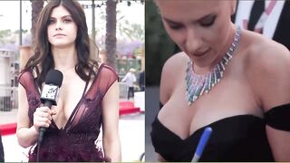 : Alexandra Daddario vs Scarlett Johansson #3