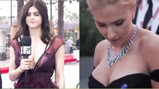 : Alexandra Daddario vs Scarlett Johansson #4