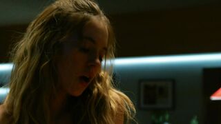 : Sydney Sweeney has her tits griped while riding a guy in The Voyeurs #3