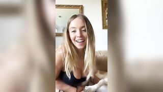 : Sydney Sweeney on Instagram live #4