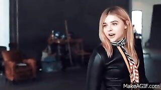 : Chloe Grace Moretz with a paddle and showing off her butt #3