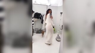 : Minka Kelly see through outfit IG stories #2