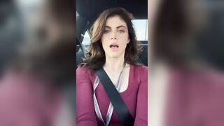 : Alexandra Daddario Porsche IG Clip #1