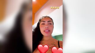 : Mirella pagando peitinho IG #1