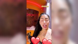 : Mirella pagando peitinho IG #4