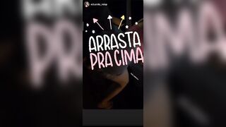 : Ale Zambeli Dançando, vídeo tá com qualidade ruim porque tive que dá zoom , esse stories foi postado por amigo dela. #2
