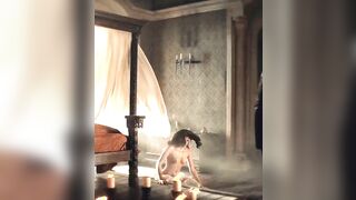 : The Witcher S01E05 Anya Chalotra as Yennefer (topless scene) HD #4