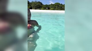 : Pia Wurtzbach Swimming Bikini #2