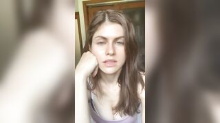 : New Alexandra Daddario Instagram Live #2