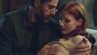 : Jessica Chastain gets her tits groped in "Scenes From A Marriage" #2