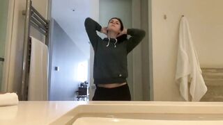 Alexandra Daddario shower trolling