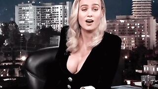 Brie Larson loves showing off