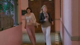 Kate Upton VS Alexandra Daddario trying to see who has the best titty bounce