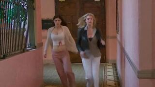 : Kate Upton VS Alexandra Daddario trying to see who has the best titty bounce #2