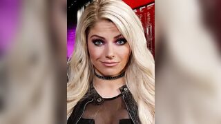 Alexa Bliss gives you this look after telling you that she will sit on your face once this interview is over