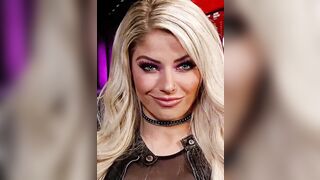 : Alexa Bliss gives you this look after telling you that she will sit on your face once this interview is over #4