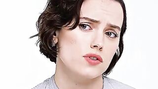 : Daisy Ridley would make the most intense gagging sounds as she’s being throatfucked. #2