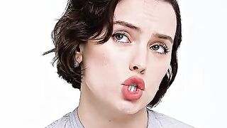 : Daisy Ridley would make the most intense gagging sounds as she’s being throatfucked. #3