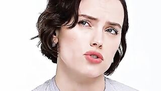 : Daisy Ridley would make the most intense gagging sounds as she’s being throatfucked. #4