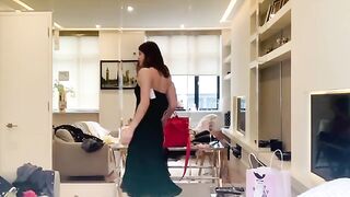Alexandra Daddario's big tits are spilling out of her dress