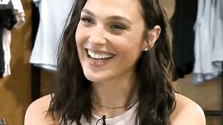 Gal Gadot always gets excited when the questions turn to asking about her sexcapades in Hollywood