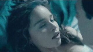 : Imagine trying to hold back your orgasm each time you thrust inside Emilia Clarke #3