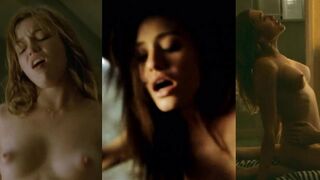 Who would you choose to ride you? (Lili Simmons, Emmy Rossum and Aimee Lou Wood)