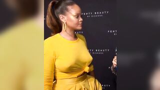 Rihanna showing off