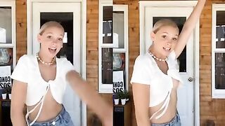 : Jordyn Jones Nipslip in TikTok #2