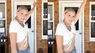 : Jordyn Jones Nipslip in TikTok #3