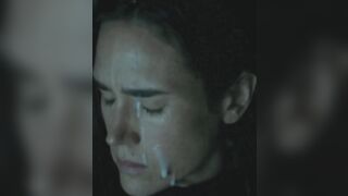 : Still can’t believe there’s a movie (Shelter, 2014) where Jennifer Connelly gets a facial cumshot. Short scene but very hot. #4