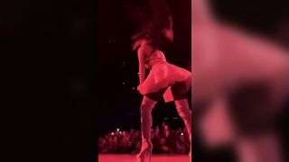 : Ariana Grande shaking her ass upskirt #3