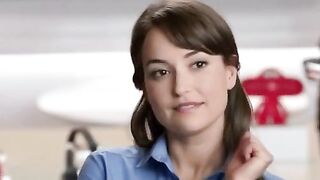 Milana Vayntrub forgetting what to do because she can’t stop staring at you…