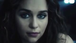 : What would you do if Emilia Clarke gave you this look and did this to you under the table? #2