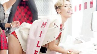 : Miley Cyrus ass and tongue. She would probably love her ass eaten #2