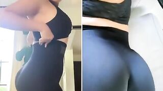 : Bebe Rexha showing her fat ass from different angles #3