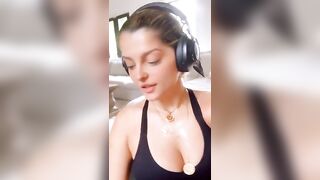 : Bebe Rexha revealing deep soft cleavage for us #2