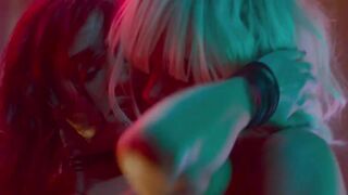 : Charlize Theron and Sofia Boutella sex scene #4