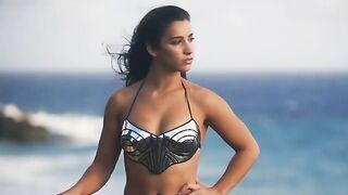 : Sensual Aly Raisman at the Beach, Looking like a Goddess. #1