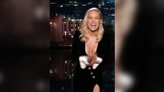 : That Iconic Dress of Brie Larson. Gosh ! Look at the jiggle on those tits #3