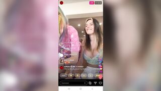 : Like the exhibitionist whore she is, Bella Thorne loves bouncing her tits for our viewing pleasure #3