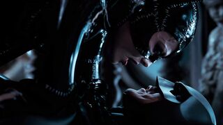 Michelle Pfeiffer as Catwoman with The Lick