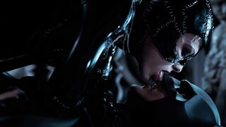 : Michelle Pfeiffer as Catwoman with The Lick #3