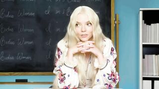 : PoV : Anya Taylor-Joy is your sexy Spanish teacher. #4